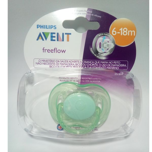 Chupeta Philips Avent Free Flow - Avent