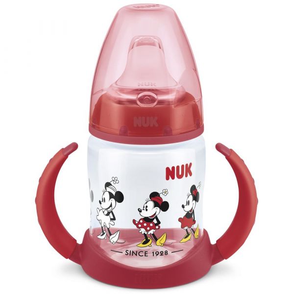 Copo Nuk De Transição  First Choice Disney Vermelho Minnie 150ml 6m+