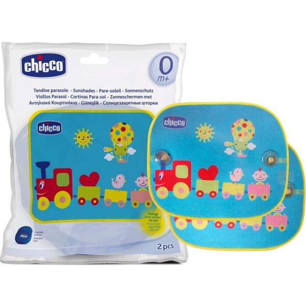 Tela Protetora Infantil Quebra Sol P/ Carro C/ 2pç- Chicco