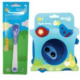 Kit Prato Tigela Infantil Funny Avião E Colher -girotondo