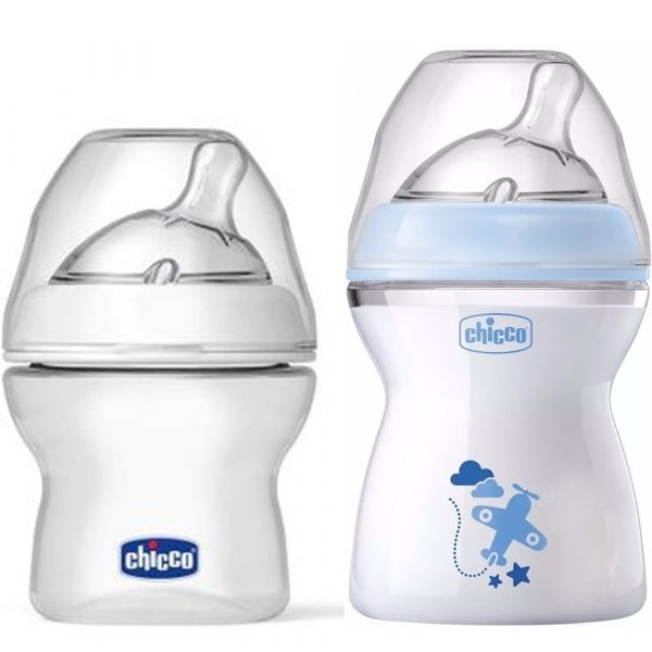 Kit 2 Mamadeiras Step Up Menino - 150/250ml - Chicco