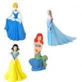 Kit 4 Mordedor Brinquedo Para Bebe Princesas Disney - Latoy