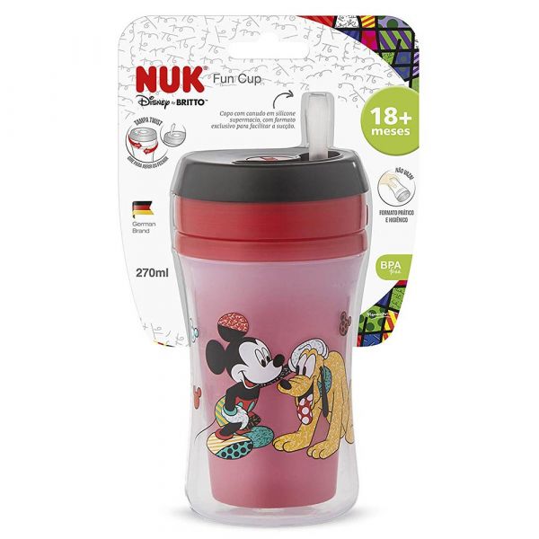 Copo Nuk Fun Disney Mickey By Britto 270ml - Nuk