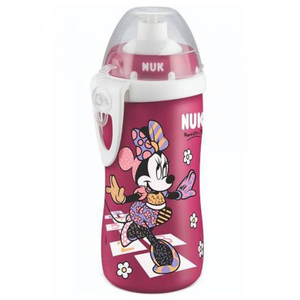 Copo Nuk Antivazamento júnior Minnie  disney By Britto squeeze  300ml 36+ meses