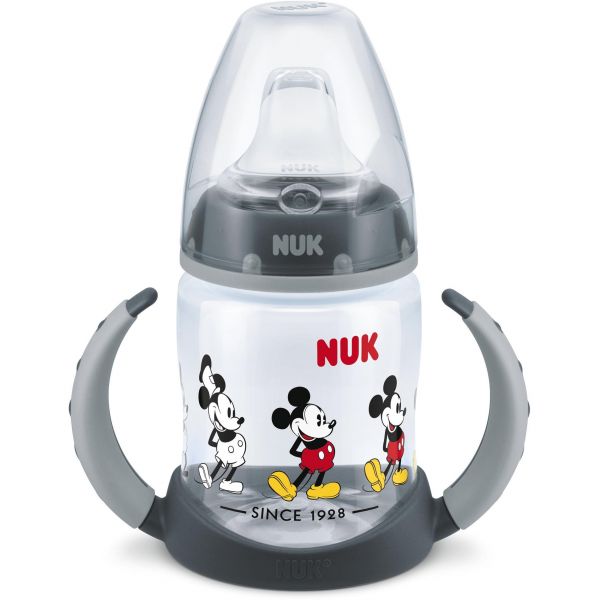 Copo De Treinamento First Choice Disney Mickey Cinza - 150ml 6m+ - Nuk