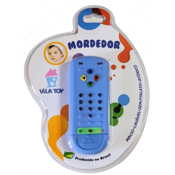 Mordedor Macio Controle Remoto Infantil Para Bebê