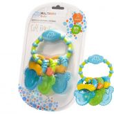 Mordedor Resfriavel Com Gel Cool Rings Azul - Multikids