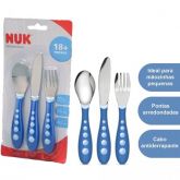 Kit Com 3 Talheres Inox Bebe 18+ Meses - Nuk